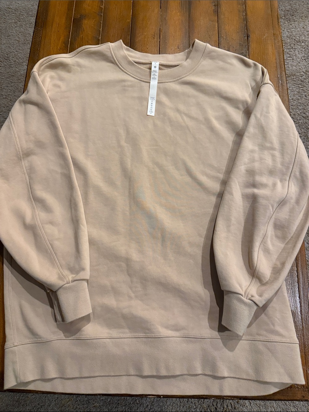 lululemon athletica Women's Crewneck Sweatshirt - Beige